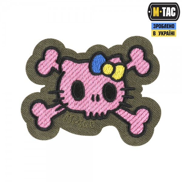 M-Tac нашивка KITTY (вышивка) Pink/Ranger Green - 51393023
