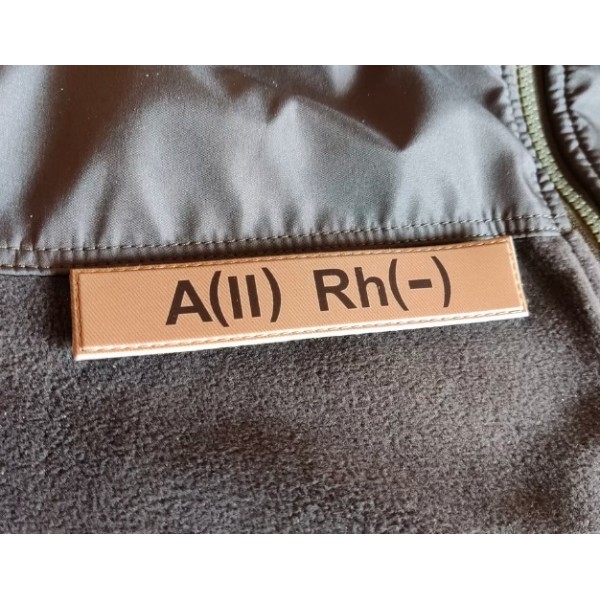 Нашивка группа крови ВСУ Койот A(II) Rh(-) - 3578341 Нашивка группа крови ВСУ Койот A(II) Rh(-) - 3578341