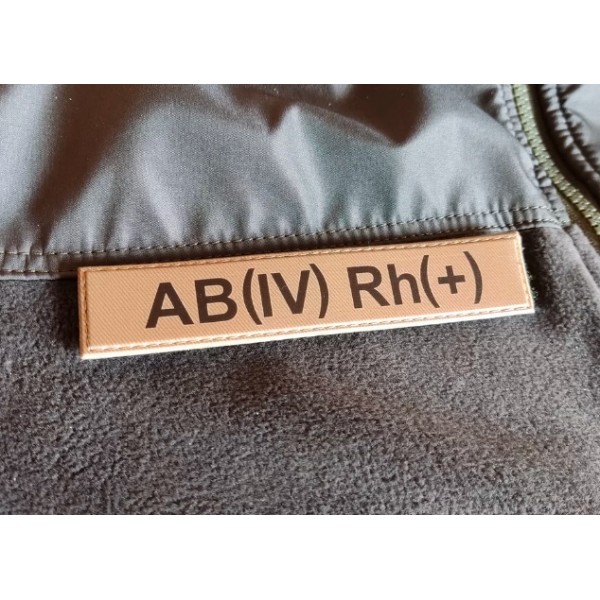 Нашивка группа крови ВСУ Койот AB(IV) Rh(+) - 3578344 Нашивка группа крови ВСУ Койот AB(IV) Rh(+) - 3578344