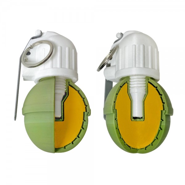 Ручна протипіхотна осколкова ударно-дистанційна граната «РГН» макет в розрізі - 3578368