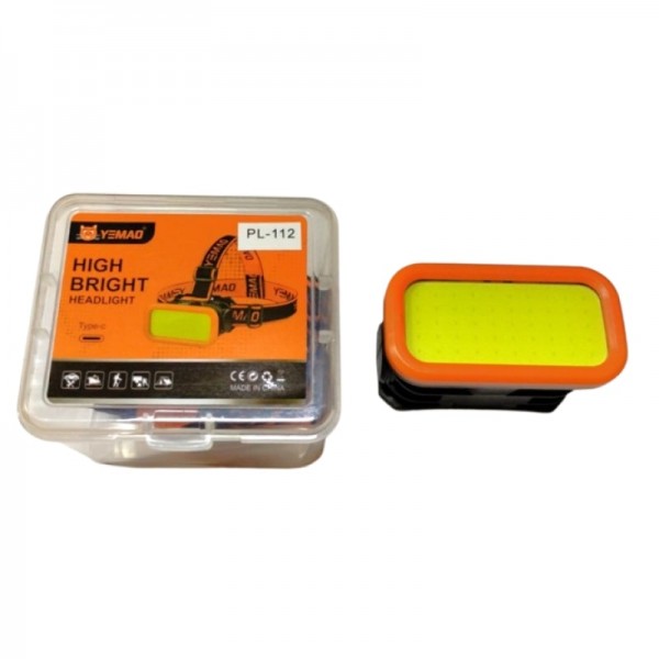 Фонарик налобный аккумуляторный PL 112 с функцией белого и красного света, type-c - 3578389 Фонарик налобный аккумуляторный PL 112 с функцией белого и красного света, type-c - 3578389