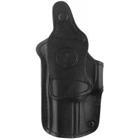 Кобура поясная кожаная формованная со скобой Glock 17