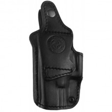 Кобура поясная кожаная формованная со скобой Glock 19