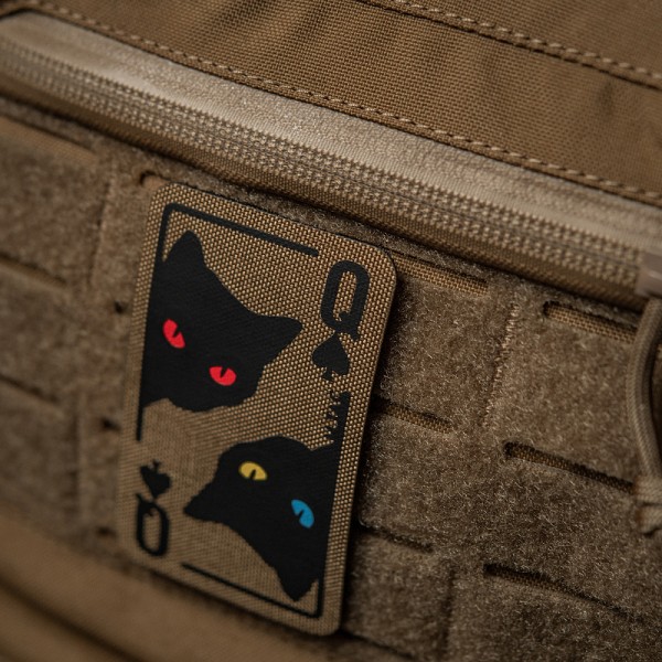 M-Tac нашивка Queen of spades Coyote/Black - 51362005 M-Tac нашивка Queen of spades Coyote/Black - 51362005