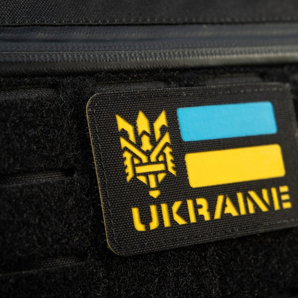 M-Tac нашивка Ukraine (с Тризубом) Laser Cut Black/Yellow/Blue/GID - 51497902 M-Tac нашивка Ukraine (с Тризубом) Laser Cut Black/Yellow/Blue/GID - 51497902