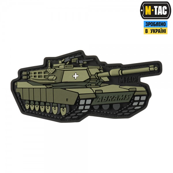 M-Tac нашивка ABRAMS (PVC) olive - 51348356