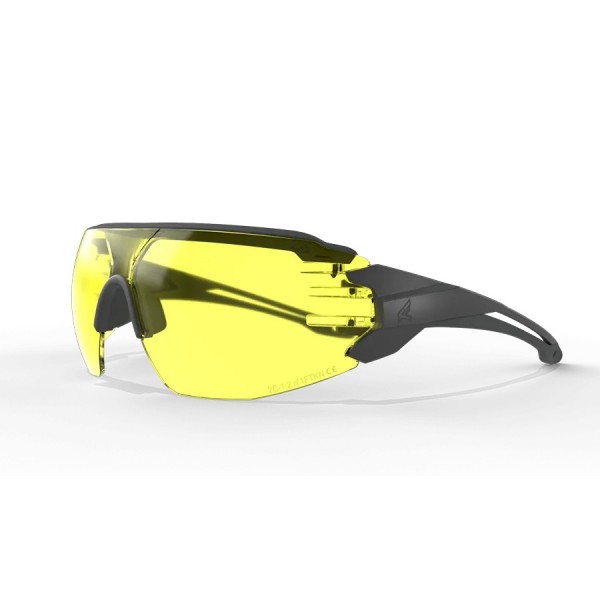 Окуляри тактичні балістичні EDGE Taven з жовтими лінзами Чорна оправа - 3578417