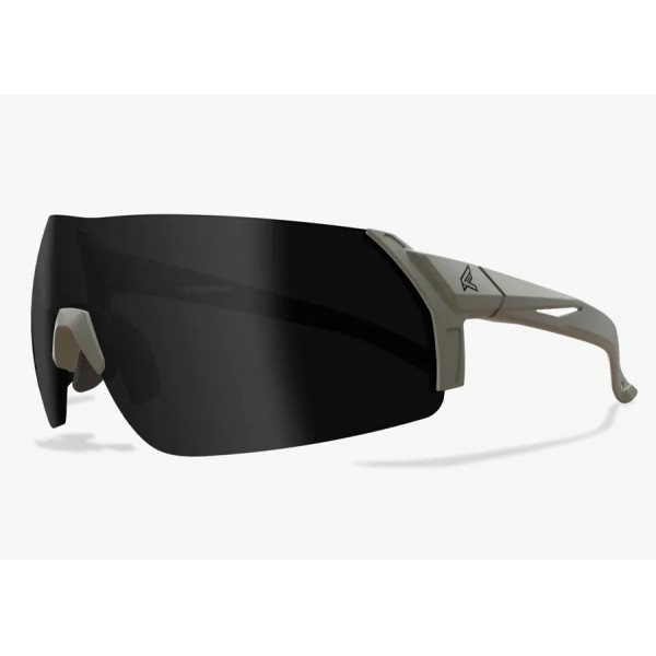 Окуляри тактичні балістичні EDGE Urgent Fury зі змінними димчастими лінзами Оливкова оправа - 3578419