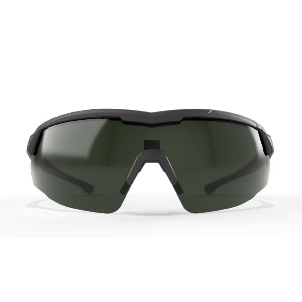 Очки тактические баллистические EDGE Rolling Thunder с сменными дымчатыми линзами Черная оправа с телескопическими дужками - 3578422