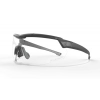 Очки тактические баллистические EDGE Rolling Thunder со сменными прозрачными линзами Черная оправа с телескоп дужками