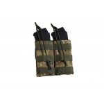 Подсумок двойной под 2 магазина открытый на Molle Defender Мультикам