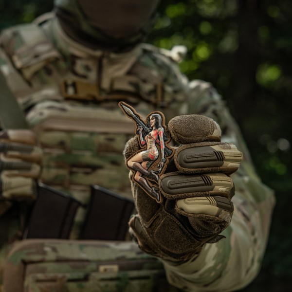 M-Tac нашивка Tactical girl №9 RPG PVC - 51516001 M-Tac нашивка Tactical girl №9 RPG PVC - 51516001