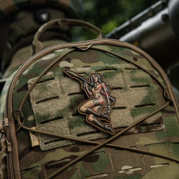 M-Tac нашивка Tactical girl №9 RPG PVC - 51516001 M-Tac нашивка Tactical girl №9 RPG PVC - 51516001