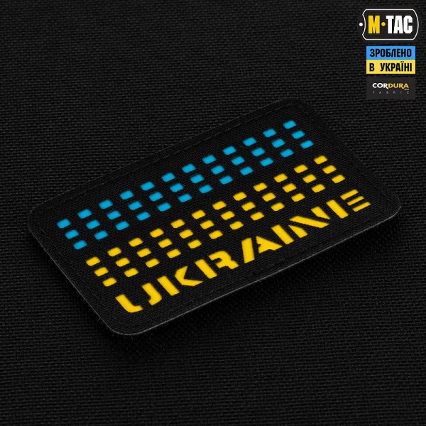 M-Tac нашивка Ukraine Laser Cut Black/Yellow/Blue/GID - 51498902 M-Tac нашивка Ukraine Laser Cut Black/Yellow/Blue/GID - 51498902