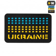 M-Tac нашивка Ukraine Laser Cut Black/Yellow/Blue/GID