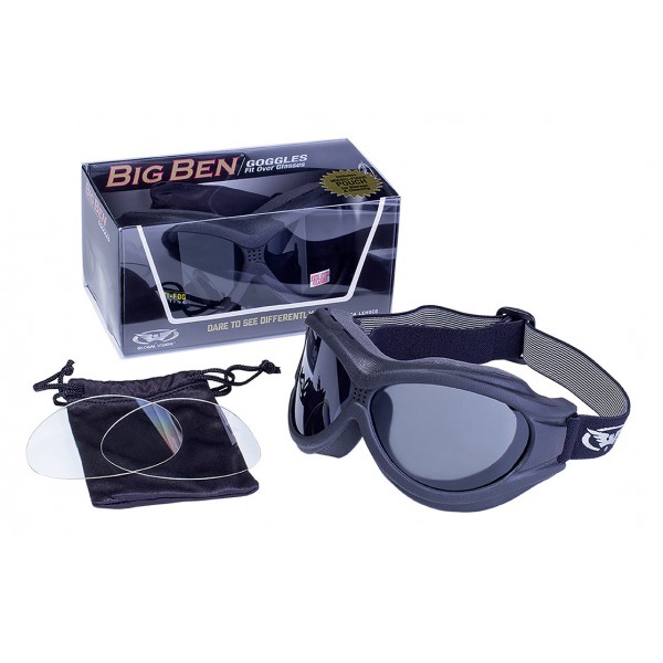 Очки защитные с уплотнителем Global Vision Big Ben KIT Anti-Fog, сменные линзы - 3586645 Очки защитные с уплотнителем Global Vision Big Ben KIT Anti-Fog, сменные линзы - 3586645