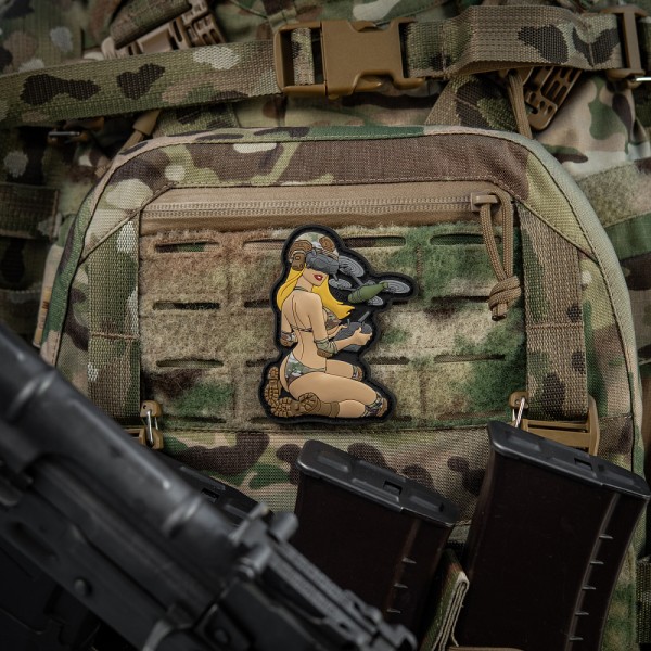 M-Tac нашивка Tactical girl №6 PVC Yellow/MC V2 - 51468005 M-Tac нашивка Tactical girl №6 PVC Yellow/MC V2 - 51468005