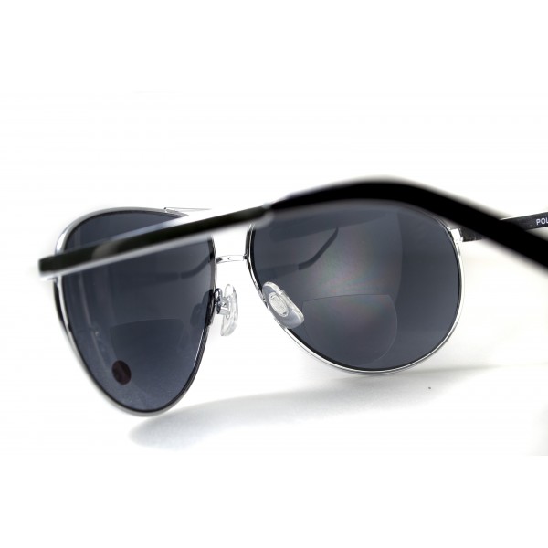 Окуляри біфокальні (захисні) Global Vision Aviator Bifocal (+2.0) (gray), чорні біфокальні лінзи в металевій оправі - 3578238 Окуляри біфокальні (захисні) Global Vision Aviator Bifocal (+2.0) (gray), чорні біфокальні лінзи в металевій оправі - 3578238
