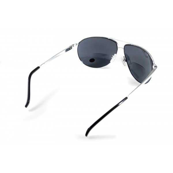 Окуляри біфокальні (захисні) Global Vision Aviator Bifocal (+2.0) (gray), чорні біфокальні лінзи в металевій оправі - 3578238 Окуляри біфокальні (захисні) Global Vision Aviator Bifocal (+2.0) (gray), чорні біфокальні лінзи в металевій оправі - 3578238