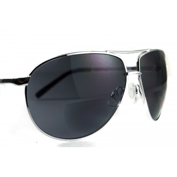 Окуляри біфокальні (захисні) Global Vision Aviator Bifocal (+2.0) (gray), чорні біфокальні лінзи в металевій оправі - 3578238 Окуляри біфокальні (захисні) Global Vision Aviator Bifocal (+2.0) (gray), чорні біфокальні лінзи в металевій оправі - 3578238
