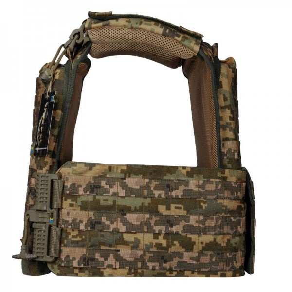 Плитоноска Ares Gen.2 с системой двойного быстрого сброса Warmor Пиксель 2 класс защиты - 3581085 Плитоноска Ares Gen.2 с системой двойного быстрого сброса Warmor Пиксель 2 класс защиты - 3581085