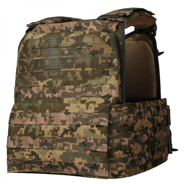 Плитоноска Ares Gen.2 с системой двойного быстрого сброса Warmor Пиксель 2 класс защиты - 3581085 Плитоноска Ares Gen.2 с системой двойного быстрого сброса Warmor Пиксель 2 класс защиты - 3581085