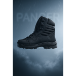 Ботинки мужские зимние Crossav 17 Slimtex (Царапка кожа+Крейзи+Кордура) Черные