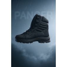 Ботинки мужские зимние Crossav 17 Slimtex (Царапка кожа+Крейзи+Кордура) Черные