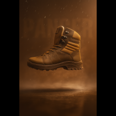 Ботинки мужские зимние Crossav 17 Slimtex (Царапка кожа+Крейзи+Кордура) Оливковые