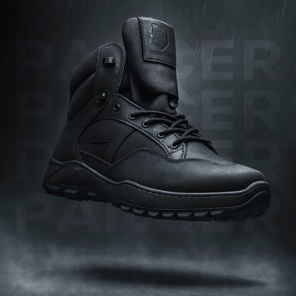 Ботинки мужские зимние Crossav 23-56 Slimtex (Царапка кожа+Крейзи+Кордура) Черные - 3578112