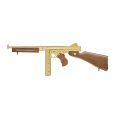 Пневматичний пістолет-кулемет Umarex Legends M1A1 Blowback Legendary Gold