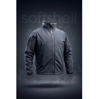  Куртка Soft Shell з підстібкою Pancer Темно-синя