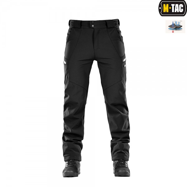 M-Tac брюки Soft Shell Winter Black - 20306002