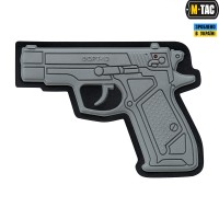 M-Tac нашивка Ф-12 3D PVC Grey