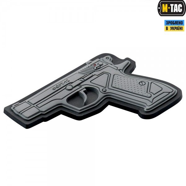 M-Tac нашивка Ф-12 3D PVC Grey - 51205000 M-Tac нашивка Ф-12 3D PVC Grey - 51205000