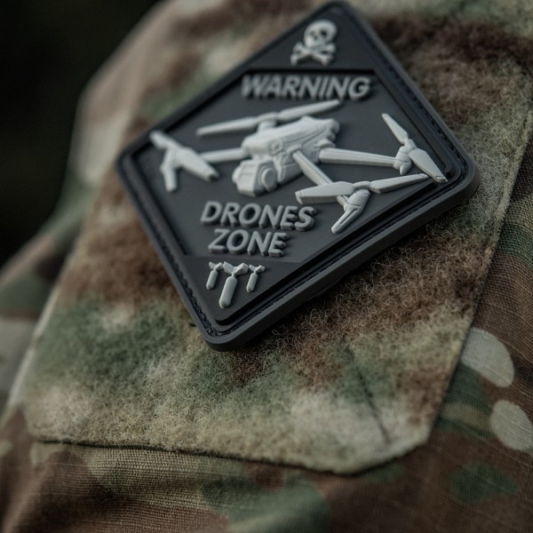 M-Tac нашивка Drones Zone PVC Black - 51346002 M-Tac нашивка Drones Zone PVC Black - 51346002