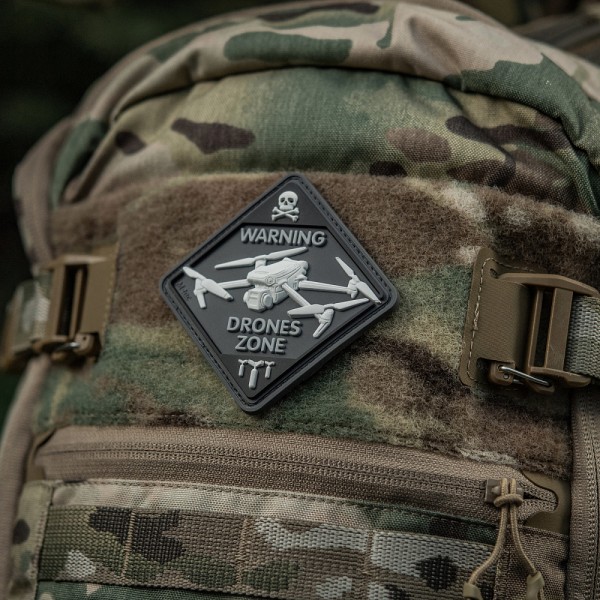 M-Tac нашивка Drones Zone PVC Black - 51346002 M-Tac нашивка Drones Zone PVC Black - 51346002