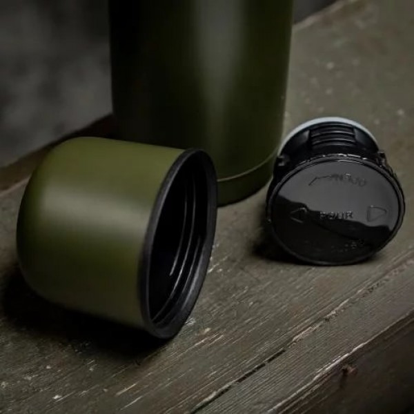 Термос армійський Stainless Stell Thermo Bottle (1 л) Mil-Tec Німеччина Олива - 752 Термос армійський Stainless Stell Thermo Bottle (1 л) Mil-Tec Німеччина Олива - 752