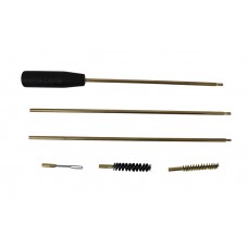 Набір для чищення нарізної зброї калібру 7.62 в поліетиленовій упаковці (шомпол латунний трьохсекційний (720 мм),йорж латунний, йорж щетинний, вішер)