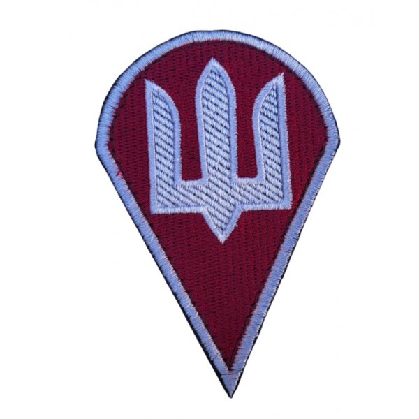 Шеврон Тризуб Десантно-штурмові війська ДШВ Кольоровий (розмір 7х10 см) - 3442372