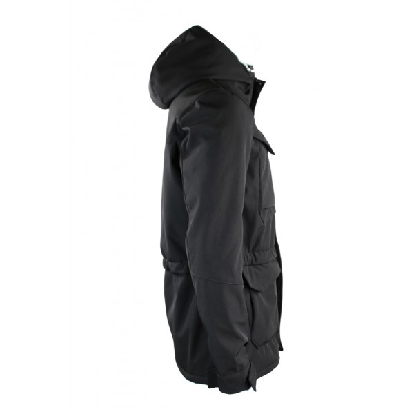 Куртка милитари м65 черная под пистолет Soft Shell - 3565214 Куртка милитари м65 черная под пистолет Soft Shell - 3565214