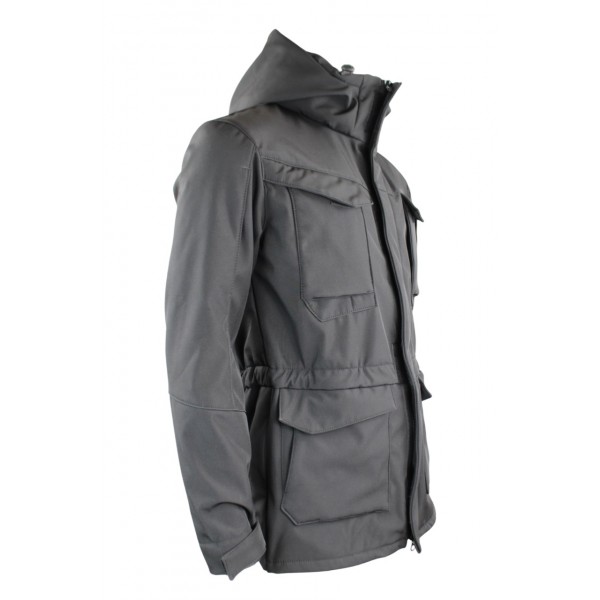 Куртка милитари м65 черная под пистолет Soft Shell - 3565214 Куртка милитари м65 черная под пистолет Soft Shell - 3565214