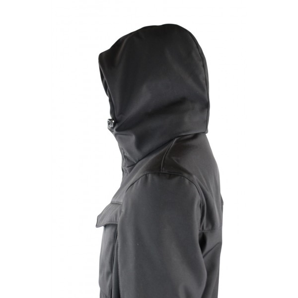 Куртка милитари м65 черная под пистолет Soft Shell - 3565214 Куртка милитари м65 черная под пистолет Soft Shell - 3565214