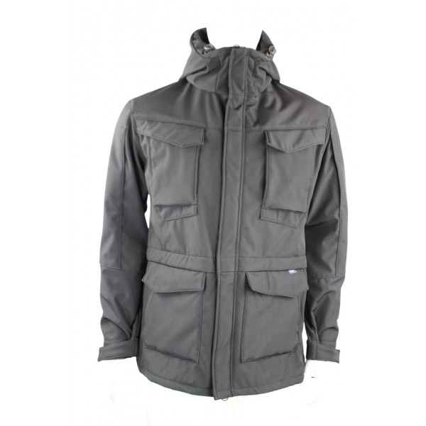 Куртка милитари м65 черная под пистолет Soft Shell - 3565214 Куртка милитари м65 черная под пистолет Soft Shell - 3565214