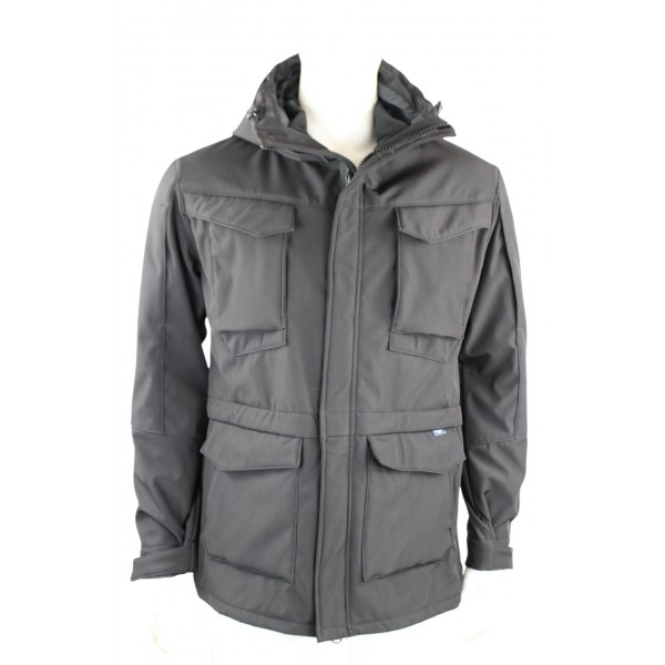 Куртка милитари м65 черная под пистолет Soft Shell - 3565214 Куртка милитари м65 черная под пистолет Soft Shell - 3565214