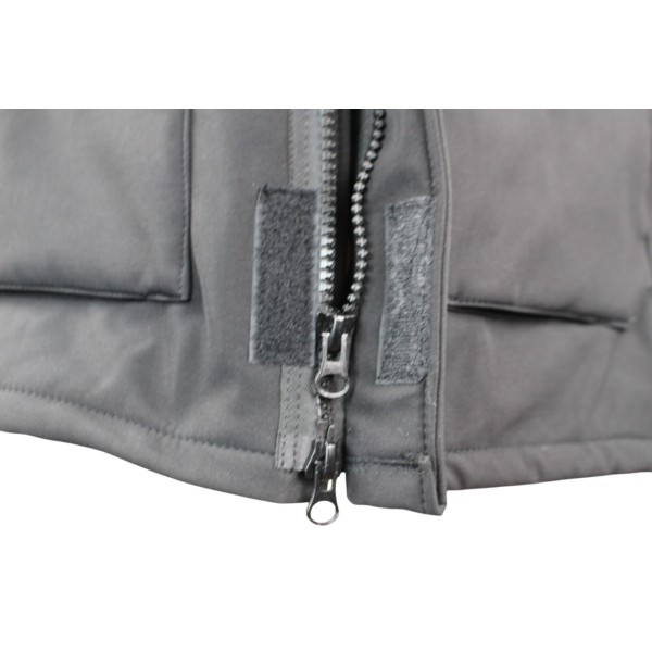 Куртка милитари м65 черная под пистолет Soft Shell - 3565214 Куртка милитари м65 черная под пистолет Soft Shell - 3565214