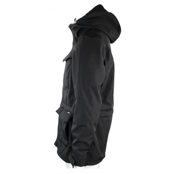 Куртка милитари м65 черная под пистолет Soft Shell - 3565214 Куртка милитари м65 черная под пистолет Soft Shell - 3565214