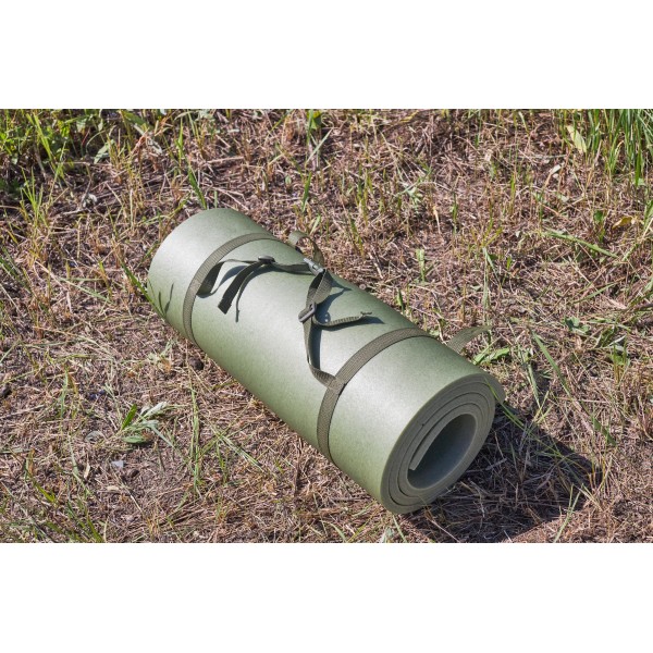 Каремат полевой изоляционный Army L1 с креплением Олива 15 мм (60/190 мм) - 3572542 Каремат полевой изоляционный Army L1 с креплением Олива 15 мм (60/190 мм) - 3572542