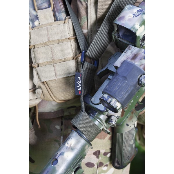 Ремінь 3-х точковий "Frag" з карабіном Олива - 3573069 Ремінь 3-х точковий "Frag" з карабіном Олива - 3573069
