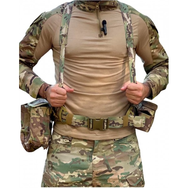 Ременно-плечевая система (РПС) с подсумками Якеда Мультикам - 3573931 Ременно-плечевая система (РПС) с подсумками Якеда Мультикам - 3573931